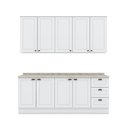 Ver imagem 2 de Cozinha Compacta 4 Peças Emily Espresso Móveis