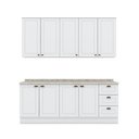 Ver imagem 2 de Cozinha Compacta 4 Peças Emily Espresso Móveis