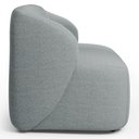 Ver imagem 6 de Sofá 2 Lugares Orgânico para Sala de Estar Living 170cm Heidy F04 Linho Cinza - Lyam Decor