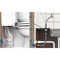 Kit Instalação Vaso Sanitário + Flexível Inox - 7