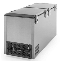 Freezer Horizontal Skin Condenser Aço Tipo Inox GHBS-510 TI Gelopar 127v - 2