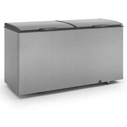 Freezer Horizontal Skin Condenser Aço Tipo Inox GHBS-510 TI Gelopar 127v - 1