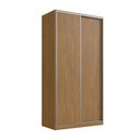 Ver imagem 1 de Guarda Roupa 120x59,8x235cm Freijó Natural 2 Portas de Correr 2005 Emovell