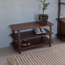 Ver imagem 2 de Sapateira Laguna 3 Prat 90cm Castanho