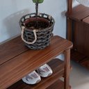 Ver imagem 4 de Sapateira Laguna 3 Prat 90cm Castanho