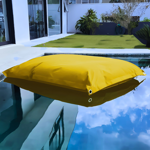Puff Gigante Almofadao Flutuante Decoração Jardim Area Externa Piscina Assento Secagem Ultra Rápida