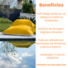 Puff Gigante Almofadao Flutuante Decoração Jardim Area Externa Piscina Assento Secagem Ultra Rápida - 4