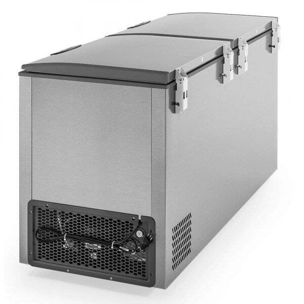 Freezer Horizontal Skin Condenser Aço Tipo Inox GHBS-510 TI Gelopar 220 - 3