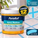 Ver imagem 1 de Kit 12 Rejunte Multiuso Epóxi Azul Piscina Porto Koll 1kg