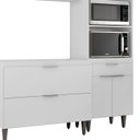 Ver imagem 6 de Armário de Cozinha Cp02 para Pia 100cm Pérola Z34 Branco - Mpozenato