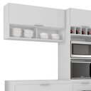 Ver imagem 5 de Armário de Cozinha Cp02 para Pia 100cm Pérola Z34 Branco - Mpozenato