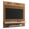 Painel para Tv até 60 Polegadas com Prateleiras Multimóveis Cr45286 Ripado Off White - 2