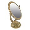 Espelho de Mesa Duplo Giratorio Kit 10 Und Bancada Banheiro Maquiagem Beleza Decoraçao Vintage - 4