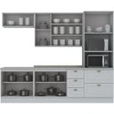 Ver imagem 4 de Cozinha Completa 5 Peças 10 Portas Emily Espresso Móveis