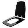 Assento Sanitário Poliester Soft Close Stylus Excellence Preto para Vaso Celite - 2