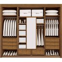 Ver imagem 2 de Guarda Roupa Casal 4 Portas 8 Gavetas 304 Palladio Gold Bettio Topázio