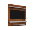 Ver imagem 4 de Painel Tv 60 Polegadas Atlas Ripado 3d de Madeira Sala de Estar 150cm Home Cinema com Prateleira