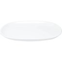 Ver imagem 2 de 5 Travessas Melamina Branca 26x17cm Saladas Petiscos Buffet Restaurante Aperitivos