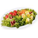 Ver imagem 5 de 5 Travessas Melamina Branca 26x17cm Saladas Petiscos Buffet Restaurante Aperitivos