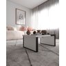 Mesa de Centro Safira - Sala de estar - Preto/branco - 1