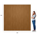 Ver imagem 2 de Painel para Tv Ripado 2.6 Modular Canela Linea Brasil - Nature Fosco