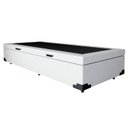 Ver imagem 1 de Cama Box Baú Solteirao King Sintético Branco com 203x96x44cm