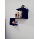 Ver imagem 2 de Prateleira Z P20- Mdf Preto- Relevo Design