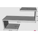 Ver imagem 4 de Prateleira Z P20- Mdf Preto- Relevo Design