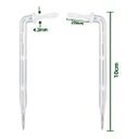 Ver imagem 2 de Kit de Irrigação 60 Gotejadores Subterrâneos Vasos e Hortas