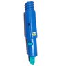 Kit Limpeza de Vidro Rodo 25 Cm Combinado 2 em 1 + Cabo 1,4m + Ponteira para Encaixe Cabo Cor:azul;t - 3