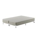 Ver imagem 1 de Base Box Bipartido Queen Spubio Spu+ Incofal Marrom Claro 158x198x31cm