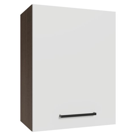 Armário Aéreo 50cm 1 Porta Rustic/branco Agata Madesa