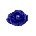 Ver imagem 1 de Incensário Porta Incenso Artesanal Rosa Roxa 4 Cm Resina