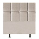Ver imagem 1 de Cabeceira Cama Box Solteiro King Estofada Poliana 100 Cm Suede:bege