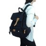 Mochila de Lona Unissex Pan Zup Preto - 1