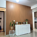 Ver imagem 2 de Kit Caixa 10 Ripado Painel Madeira MDF Parede e Teto 0,55cm x 2,70cm