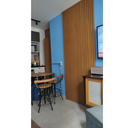Ver mais imagens de Kit Caixa 10 Ripado Painel Madeira MDF Parede e Teto 0,55cm x 2,70cm