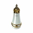 Ver imagem 2 de Garrafa Térmica Branco com Dourado 1l - 33x20cm - Uso Doméstico - Conforto para Sua Casa - Elegância