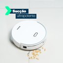 Ver imagem 3 de Robô Aspirador Inteligente Botman 4 Icina 3 em 1 Aspira Varre e Passa Pano Autolimpante 127v