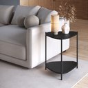 Ver imagem 3 de Mesa Lateral Base Preta - Nero
