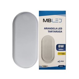 ARANDELA LED TARTARUGA 8W 3000K - 2