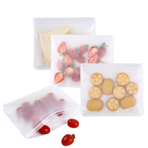 Recipientes de Silicone para Armazenamento de Alimentos Walfos, Reutilizáveis, À Prova de Vazamento
