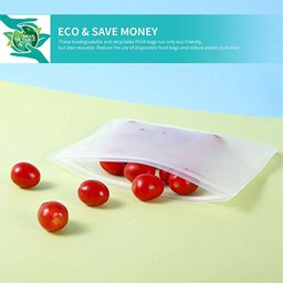 Recipientes de Silicone para Armazenamento de Alimentos Walfos, Reutilizáveis, À Prova de Vazamento - 3