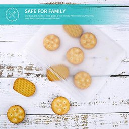 Recipientes de Silicone para Armazenamento de Alimentos Walfos, Reutilizáveis, À Prova de Vazamento - 4