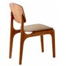 Conjunto com 2 Cadeiras Malta em Madeira Maciça para Sala de Jantar Moderna Mobília - 8