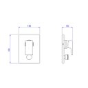 Ver imagem 3 de Acabamento Misturador Monocomando 4 Vias Deca Unic - 4994C90