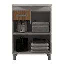 Ver imagem 3 de Gabinete de Banheiro sem Cuba 60cm Ref 561 Cewal - Branco/itapuã