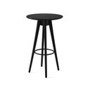 Ver imagem 2 de Mesa Bistrô Catarina de Madeira Eucalipto Nobre com Tampo MDF Laminado Cinamomo-Facinatta Preto