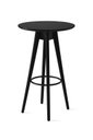 Ver imagem 2 de Mesa Bistrô Catarina de Madeira Eucalipto Nobre com Tampo MDF Laminado Cinamomo-Facinatta Preto