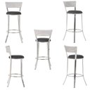 Ver imagem 5 de Banqueta Bistro para Bar, Cozinha, Balcão em Alumínio e Fibra Tc Zanutto 5 Unidades Marmore